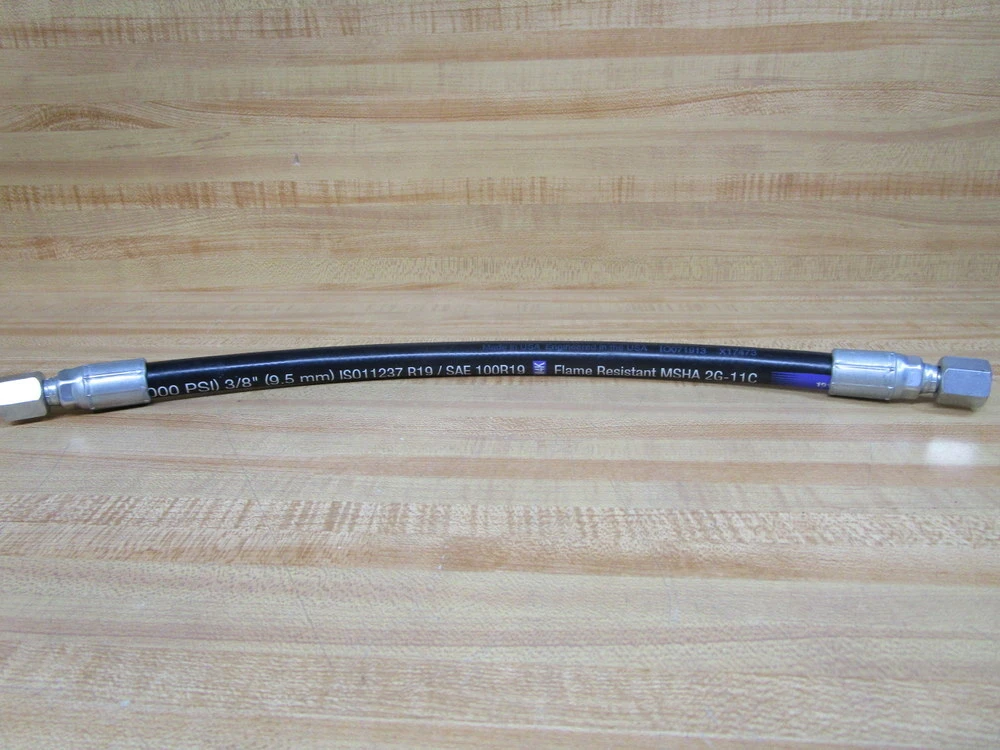 Part MSHA 2G-11C Hydraulic Hose Assembly X17473 18-1/2 