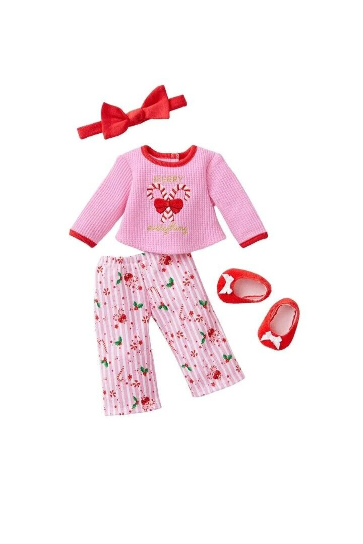 American Girl Merry Everything PJ's for Bitty Baby NIB Christmas