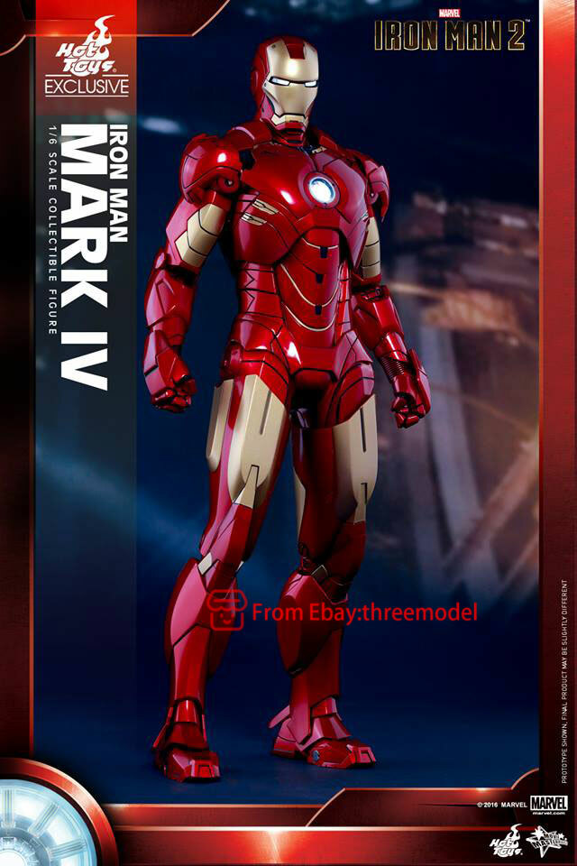 Hot Toys HT MMS338 1/6 Iron Man 2 Mark4 MK4 Tony Stark Action