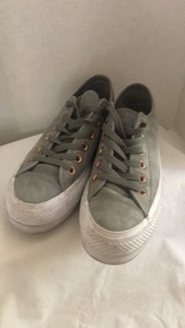 all star leather platform