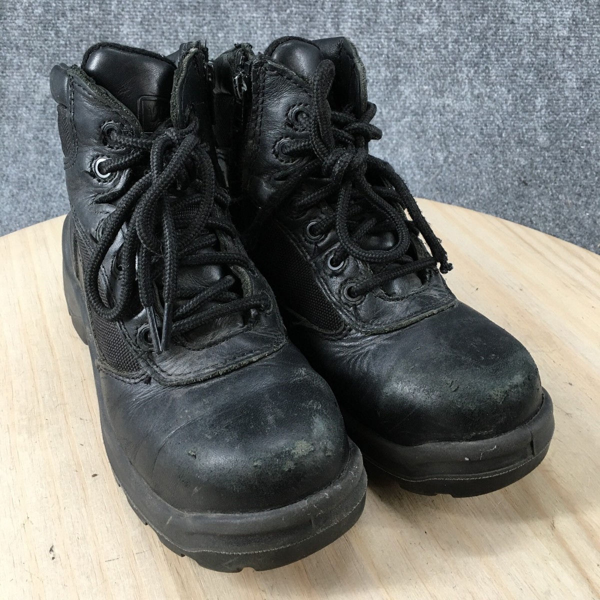 Worx By Red Wing Boots Mens 4.5 Steel Toe Ankle Combat Casual 5266