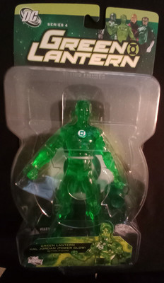 DC Direct Collectibles Green Lantern Series 4 Power Glow Hal Jordan 7'' Figure