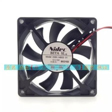 Nidec D081-14BS3 01 14V 0.06A 8015 2-Wire Silent Inverter Cooling Fan