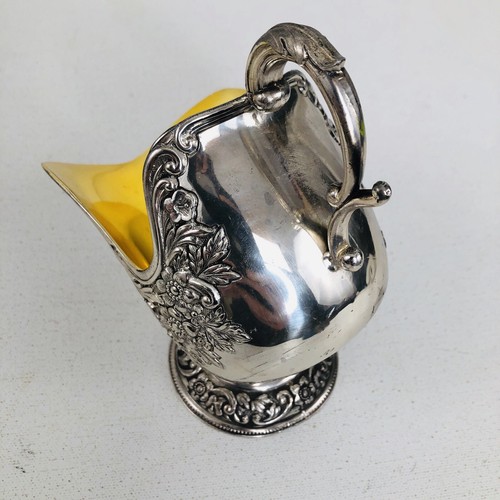 CUENCO DE AZÚCAR SCUTTLE PLATEADO LEONARD Vintage Japón / Sin primicias - Imagen 3 de 7