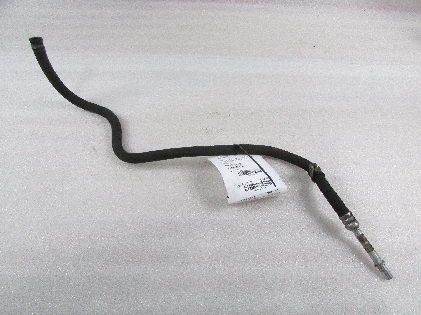Ferrari 360, Power Steering Tank Return Hose, Used, P/N 186565
