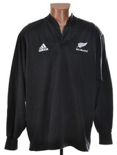 NEW ZEALAND ALL BLACKS 2002 2003 HOME RUGBY UNION SHIRT JERSEY ADIDAS SIZE XL