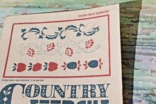 Country Stencils: Fruit Borders 34298, 4 images FREE SHIP 