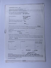 The Godfathers Contract Original P.P Signed Mojo Concerts Peter Coyne May 1988