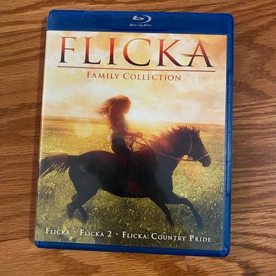 Flicka: Family Collection (Flicka 1 2 3) (Blu-ray Disc, 2014, 3-Disc Set) *RARE*