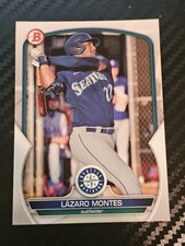 2023 Bowman Draft - Lazaro Montes #BD-185 (RC) Seattle Mariners 