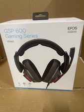 EPOS I Sennheiser GSP600 Wired Closed Acoustic Gaming Headset Black/Red New