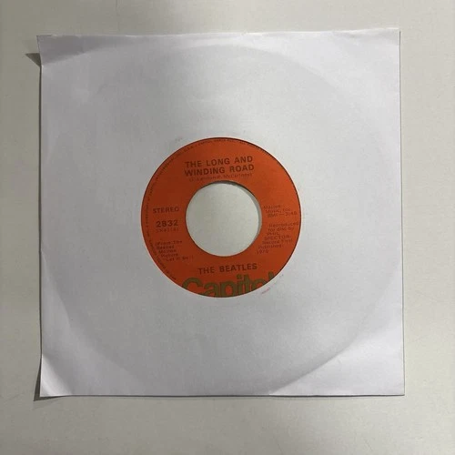 The Beatles – The Long And Winding Road/ For you Blue - USA Capitol 7" -2832