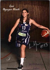 Original Autogramm Lea Nguyen Manh BG74 Veilchen Basketball /// Autograph signie