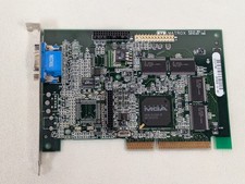 VINTAGE PC MATROX MGA 815-01 REV. A G /PROA/8BN/20 AGP VGA VIDEO CARD