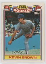 1990 Topps Jumbo Pack Glossy Rookies Kevin Brown #5 0bn8