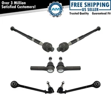 Front Control Arm Ball Joint Tie Rod End Steering Suspension Kit Set 6pc