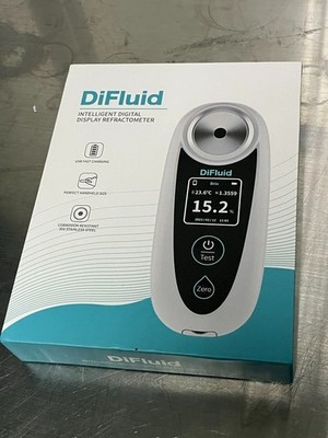 Difluid R2 PP Ultimate 0-95%Brix Digital Refractometer DFT-PP0195B  New open box