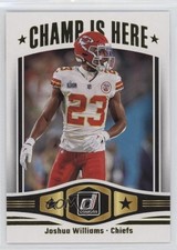 2023 Panini Donruss Champ is Here Joshua Williams #CIH-20 6o3