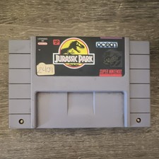 Ocean Jurassic Park Nintendo SNES Super Nintendo Video Game Cartridge