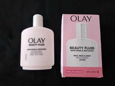 OLAY Beauty Fluid NORMAL Gesichtscreme Moisturise & Replenish Lotion Face Neck