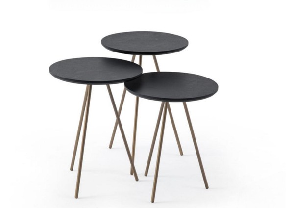 Set Wohnzimmertische 3X Beistelltische BeistellmöBel Kaffeetische Kleiner Tisch-image