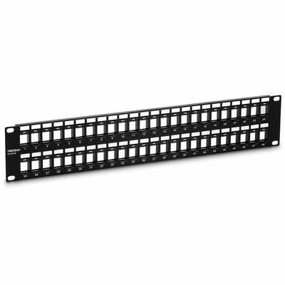 Patch Panel 48 Port UTP Kategorie 6 Trendnet TC-KP48