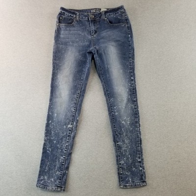 Soundgirl Distressed Jeans Women's Sz 14 Normcore Cute Comfy Stretch Mat. Nice