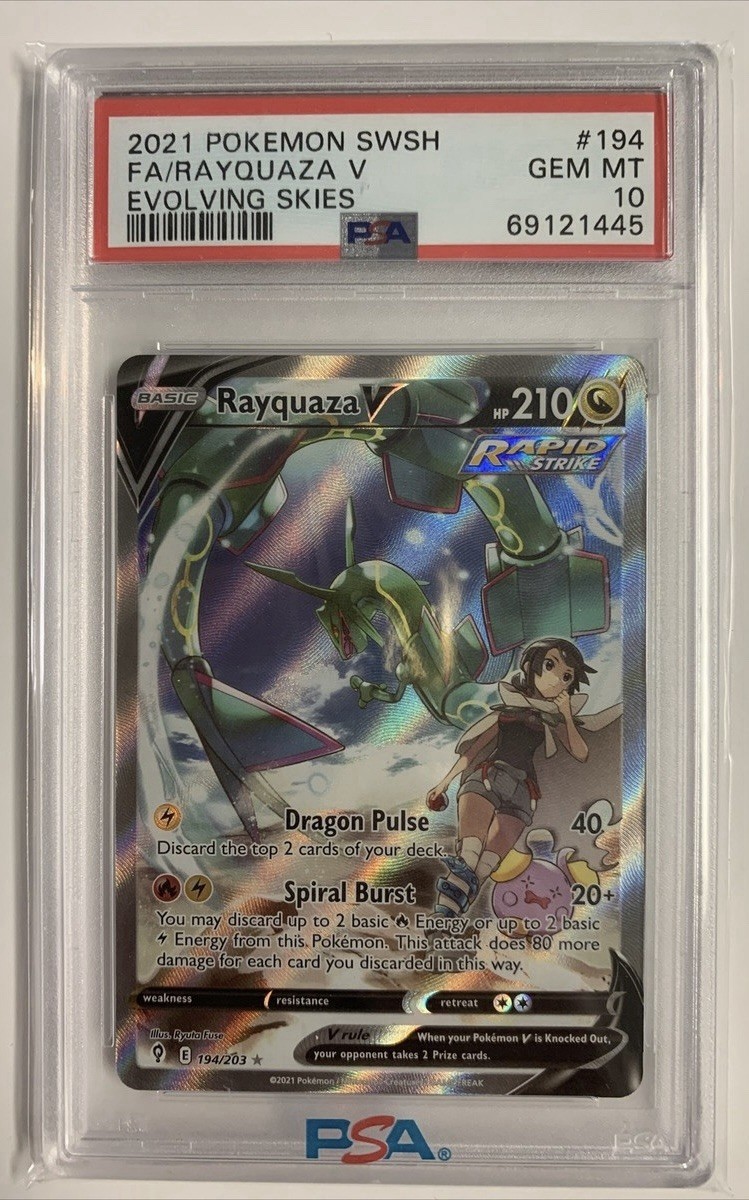 rayquaza graded card 2026 Pokemon Asc En-ascended Heroes 153 Rayquaza Poke Ball Reverse Holo PSA 10 Graded Card