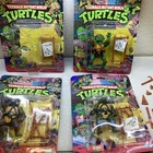 Original TMNT Vintage lot 3/4 figure loose with cards TC5281