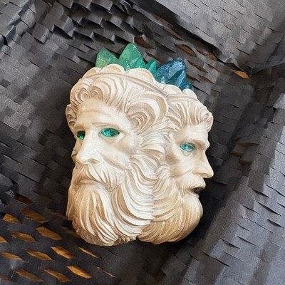 Elden Ring Twin Sages Shining Stone Magnetic Head Figure Magnet