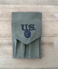 PORTE CHARGEUR VIDE POUR COLT 45 DATE 1942 US WW2 100 % ORIGINAL OCCASION