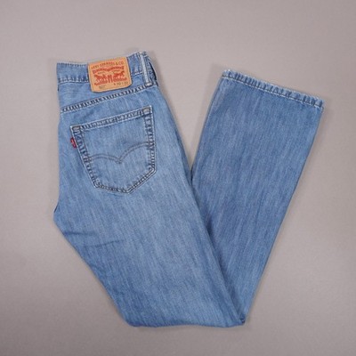 Levis 527 Slim Bootcut Jeans Mens 30X32 'Medium Chipped' Medium