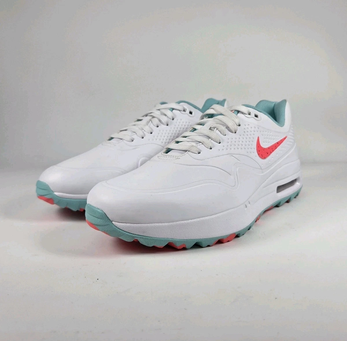 【超レア・新品タグ付き】 NIKE AIR MAX 1 G ナイキ27.5cm Nike Air Max 1 Golf White Aurora Hot Punch for Sale | Authenticity