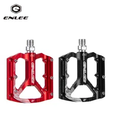 ENLEE MTB Bike Pedal One-Piece CNC Aluminum Alloy Seal Du Bearing Bicycle Pedals
