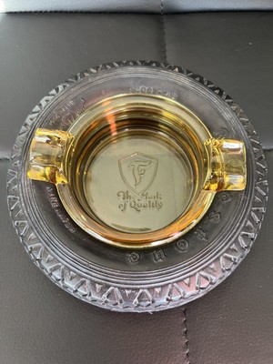 FIRESTONE TIRES TIRE SHAPE ADVERTISING ASH TRAY