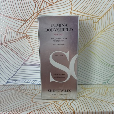 Skin Cycles Lumina Body Shield LSF 30+ Vollspektrum Sonnenschutz 50ml VERSIEGELT