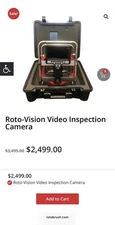Roto-Vision Video Inspection System 45' Cable with Case