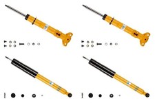 4x Bilstein B6 Stoßdämpfer für Mercedes-Benz 124 Stufenheck W124 Coupé C124 E-Kl