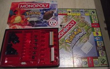 SUPERB POKEMON MONOPOLY KANTO EDITION OPENED BUT UNPLAYED