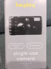 Heyday Single use Cameras Flash 35mm 27 Exposures each includes Two New