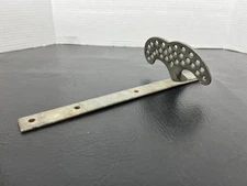 Vtg Snowbird Slate Shingle Tin Roof Galvanized Crescent Architectural Salvage