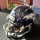Peyton Manning Signed Broncos Colts Split Helmet F/S Speed Authentic Fanatics