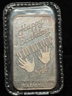 .999 Fine Silver 1oz Happy Birthday 1985