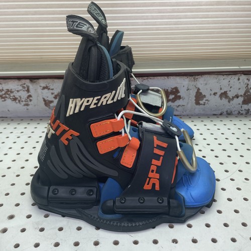 Hyperlite Split Wakeboard Bindings Size Adult Standard Orange Blue And Black