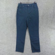 Gloria Vanderbilt Jeans Womens 4 Average Blue Cerulean Tide Tapered Leg Amanda
