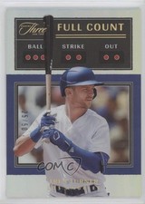 2022 Panini Three and Two Full Count Gold 25/50 Trea Turner #FC-18 10yr