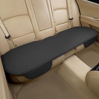 SanQing Linen Back Seat Cover, Rear Seat Cover for Car Truck SUV,Anti-Slip Rear