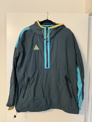 Nike ACG Lab Oversized Anorak Hooded Jacket Pullover windbreaker light jacket L