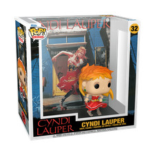 Funko POP! Figura de vinilo de Cyndi Lauper: She's So Unusual #32 álbumes de covers famosos