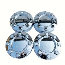 2005-2018 Ford F250 F350 Super Duty Chrome Center Wheel Hub Cap Set 4-Piece